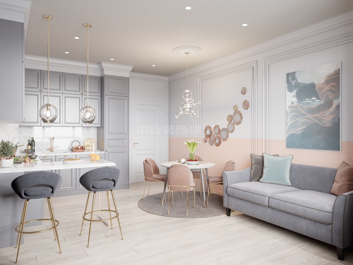 寶能城100m&sup2;輕奢風格案例