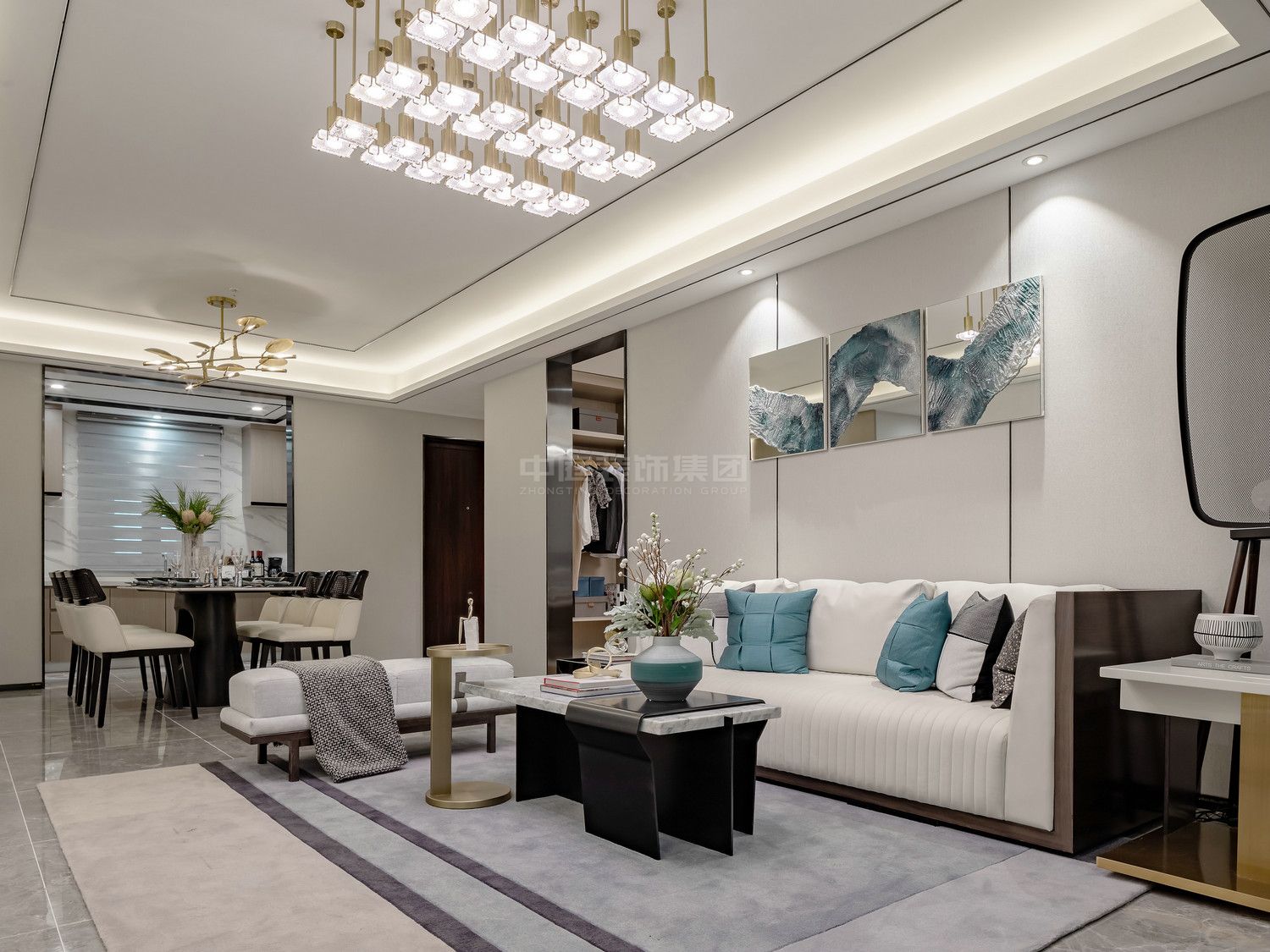 嘉和城130m&sup2;現代風格案例