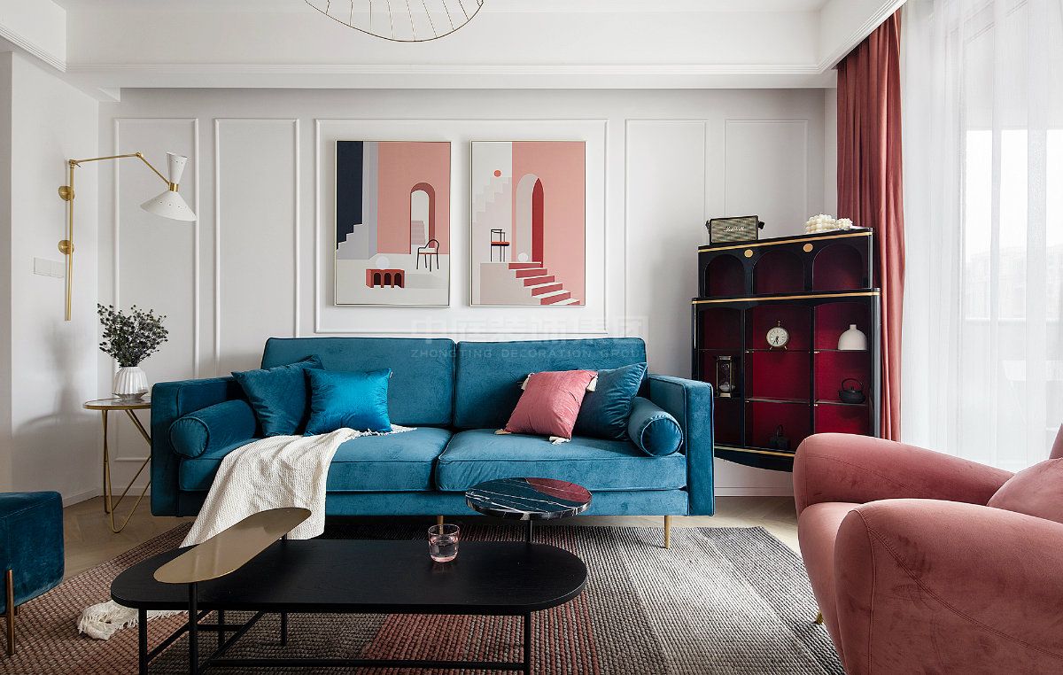 金悅瀾灣100m&sup2;輕奢風格案例